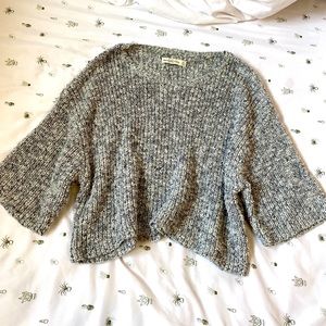 Gray Abercrombie sweater